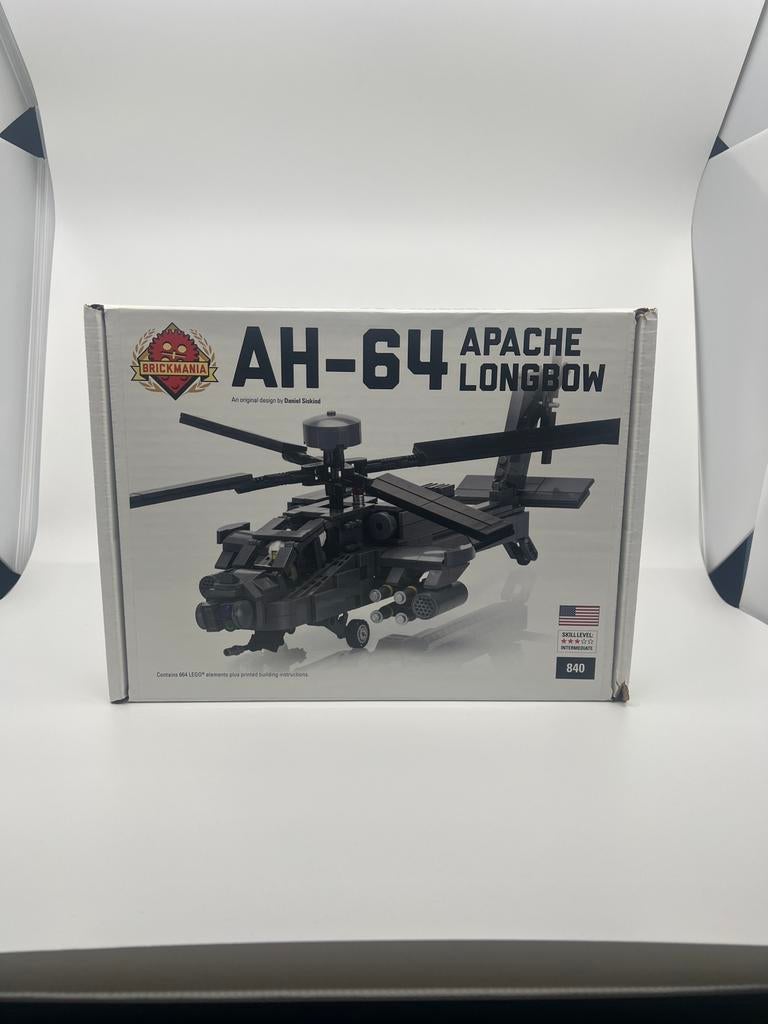 Brickmania AH-64 Apache Ongeopend, Hobby en Vrije tijd, Ophalen of Verzenden, Nieuw