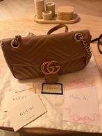 Gucci marmont origineel, Ophalen, Zo goed als nieuw, Beige, Handtas