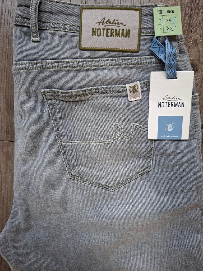 Atelier NOTERMAN jeans W36 L32, W36 - W38 (confectie 52/54), Atelier Noterman, Nieuw, Ophalen of Verzenden