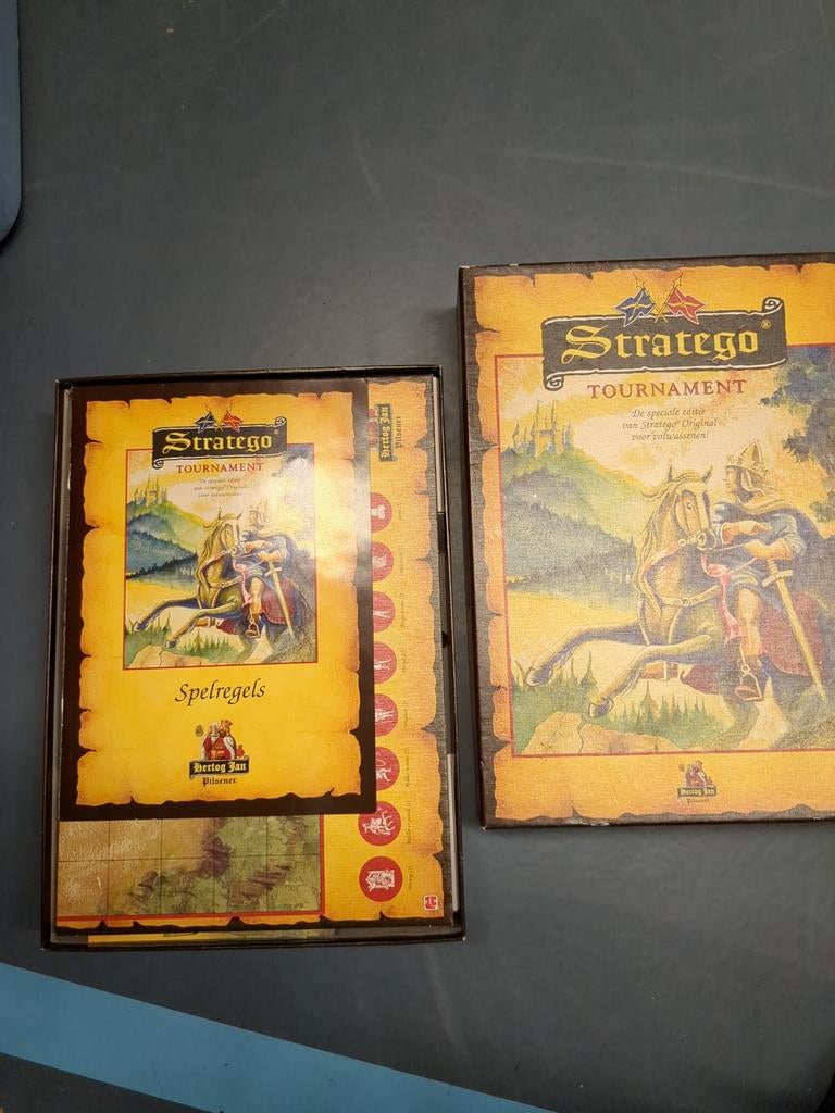 Stratego Tournament Hertog Jan editie bordspel, Een of twee spelers, Ophalen of Verzenden, Gebruikt, Jumbo