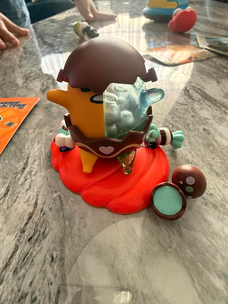 Gudetama Sanrio Characters - Mint Creme Egg Figuur, Verzamelen, Ophalen of Verzenden, Zo goed als nieuw