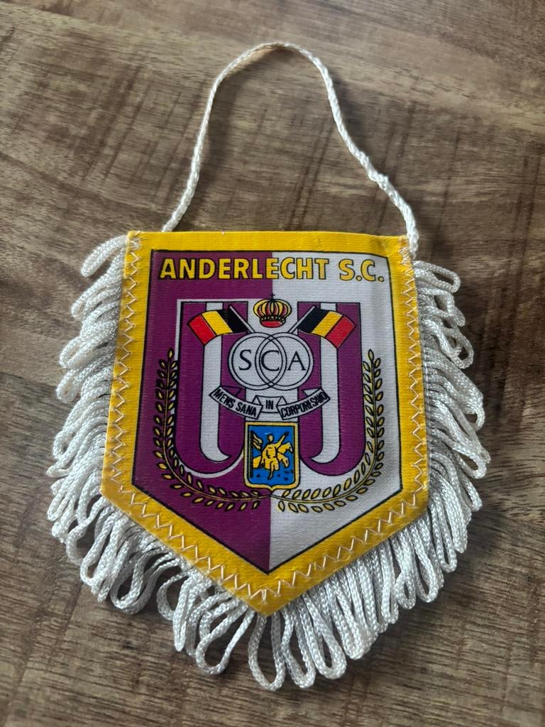 Anderlecht vaantje, Ophalen of Verzenden, Buitenlandse clubs, Vaantje of Sjaal