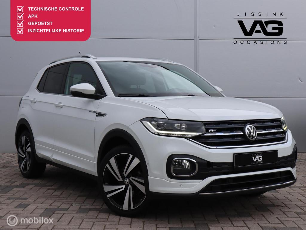 Volkswagen T-Cross 1.0 TSI R-Line LED CarPlay ACC PDC Clima, Voorwielaandrijving, T-Cross, Gebruikt, Adaptive Cruise Control