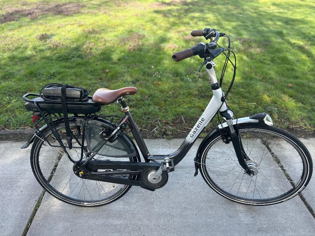 electrische gazelle middenmotor fiets, Fietsen en Brommers, Ophalen, Zo goed als nieuw, 47 tot 51 cm, 50 km per accu of meer