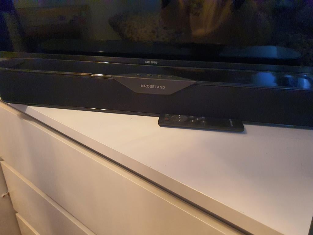 Roseland Soundbar met afstandsbediening, Ophalen, Bluetooth, Gebruikt