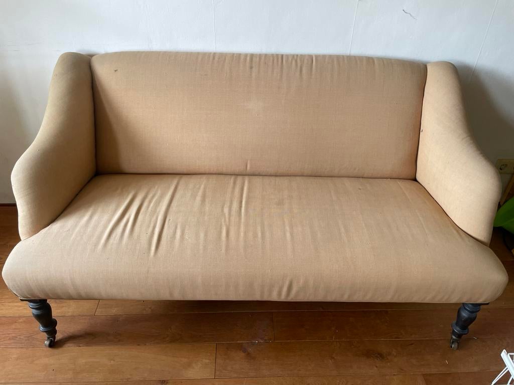 Gratis: tweezitsbank, Ophalen, Gebruikt, 150 tot 200 cm, Tweepersoons