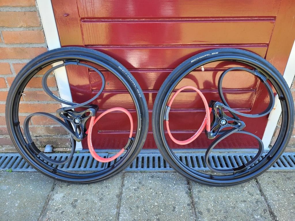 Rolstoel Loopwheels 24 inch., Diversen, Ophalen, Gebruikt