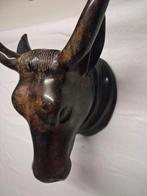 Bronzen beeld koe, Antiek en Kunst, Antiek | Koper en Brons, Ophalen of Verzenden