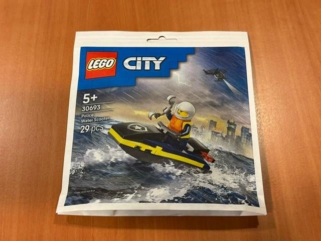 Lego polybag paperbag 30693 Police water scooter, City, Lego, Nieuw, Ophalen of Verzenden