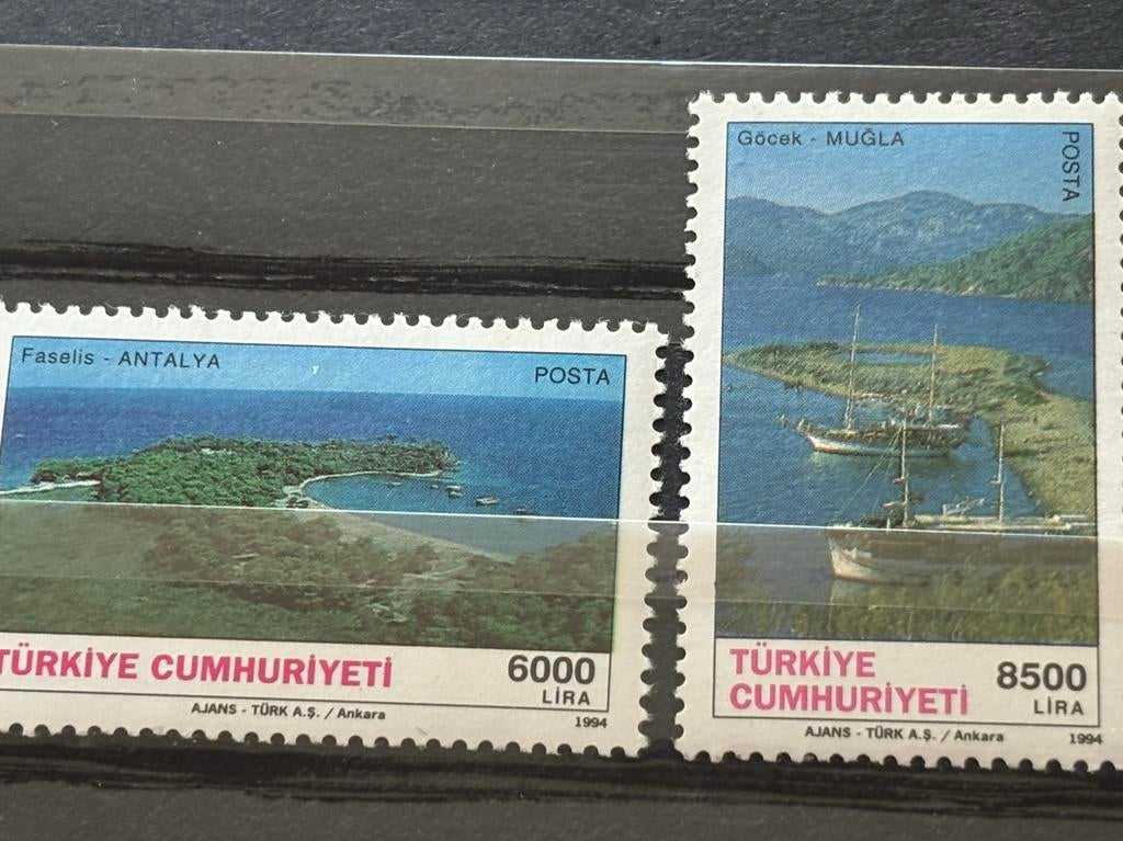 Schepen Turkije 1994, Ophalen of Verzenden, Postfris, Overige thema's