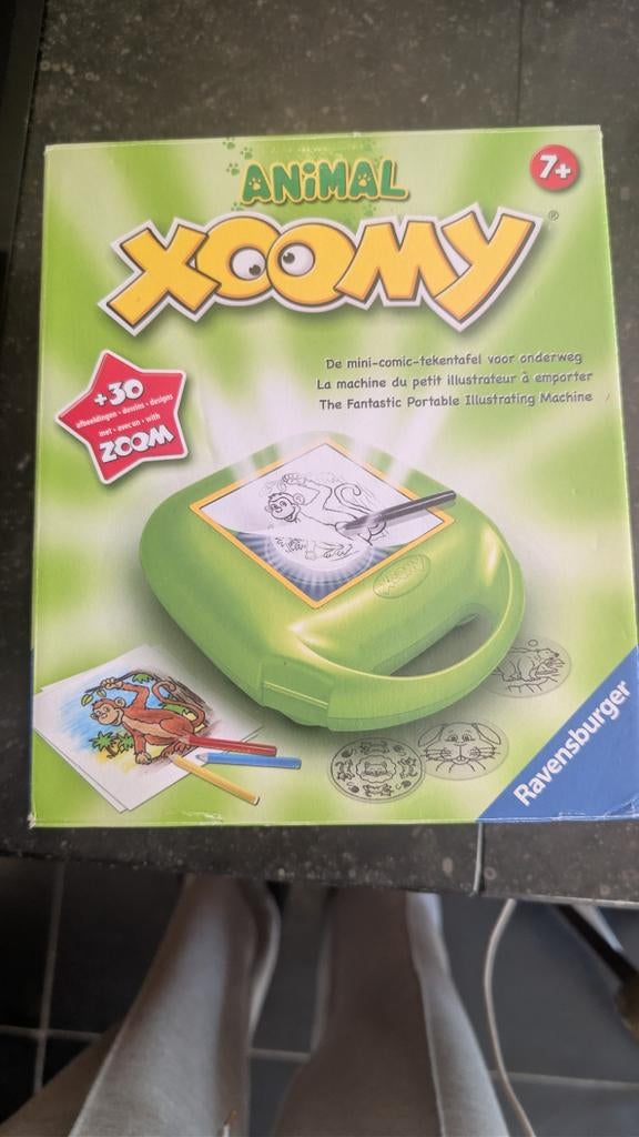 Xoomy Animal Tekentafel Ravensburger, Ophalen of Verzenden, Zo goed als nieuw, Knutselen, Met licht