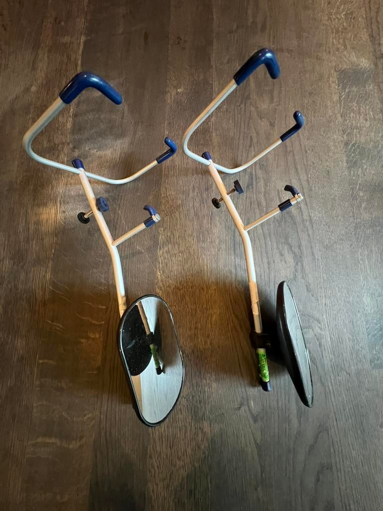 Oppi Caravanspiegels voor Mercedes 120/122, Caravans en Kamperen, Caravan accessoires, Ophalen of Verzenden, Zo goed als nieuw