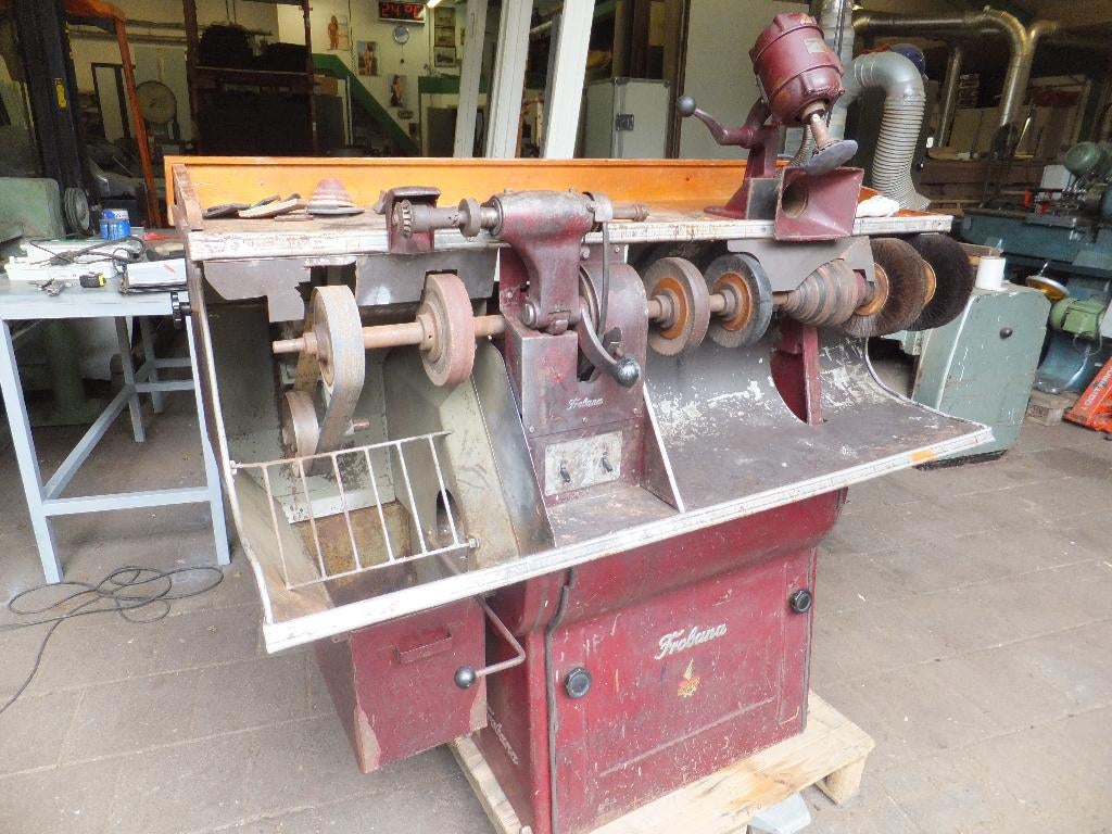 Schoenmakers werkcentrum, leder bewerking machine (a34)11, Ophalen, Gebruikt