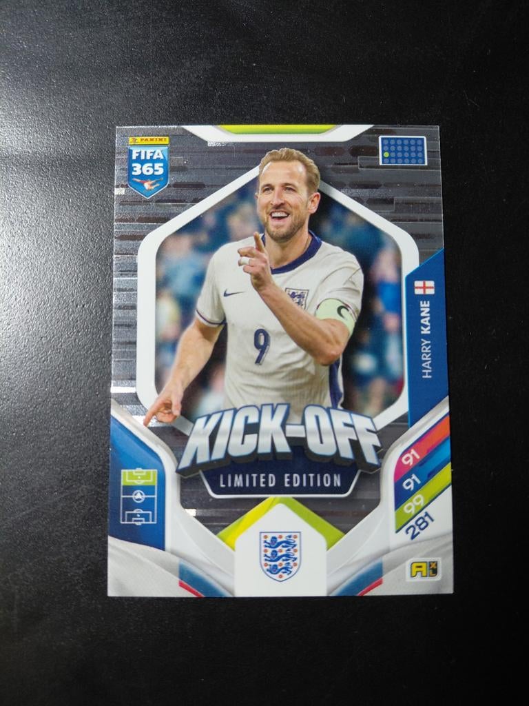 Harry kane (kick off limited edition) panini, Verzamelen, Ophalen of Verzenden, Nieuw, Buitenlandse clubs, Poster, Plaatje of Sticker