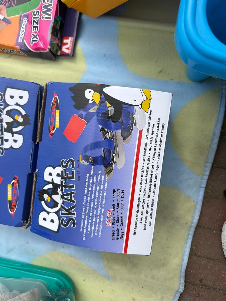 Bob Skates Nudam Junior Schaatsen Maat 24 t/m 34, Ophalen of Verzenden, Verstelbaar, Nieuw, Kinderen