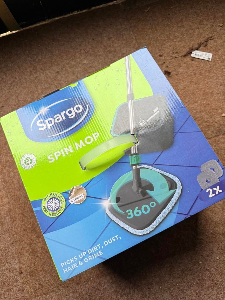 Nieuw in doos Spargo Spinmop, Huis en Inrichting, Ophalen