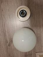 Lamp bol, Ophalen of Verzenden, Zo goed als nieuw, Glas, Minder dan 50 cm