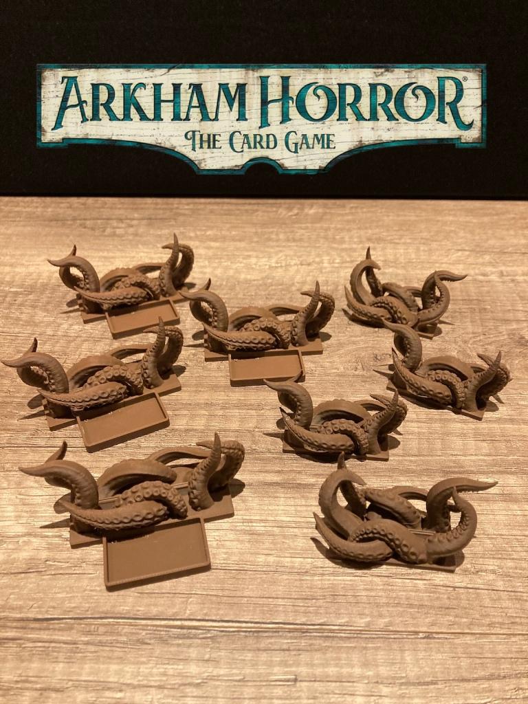Arkham Horror - 3d printed card stands (enemy/investigator), Hobby en Vrije tijd, Gezelschapsspellen | Bordspellen, Ophalen of Verzenden