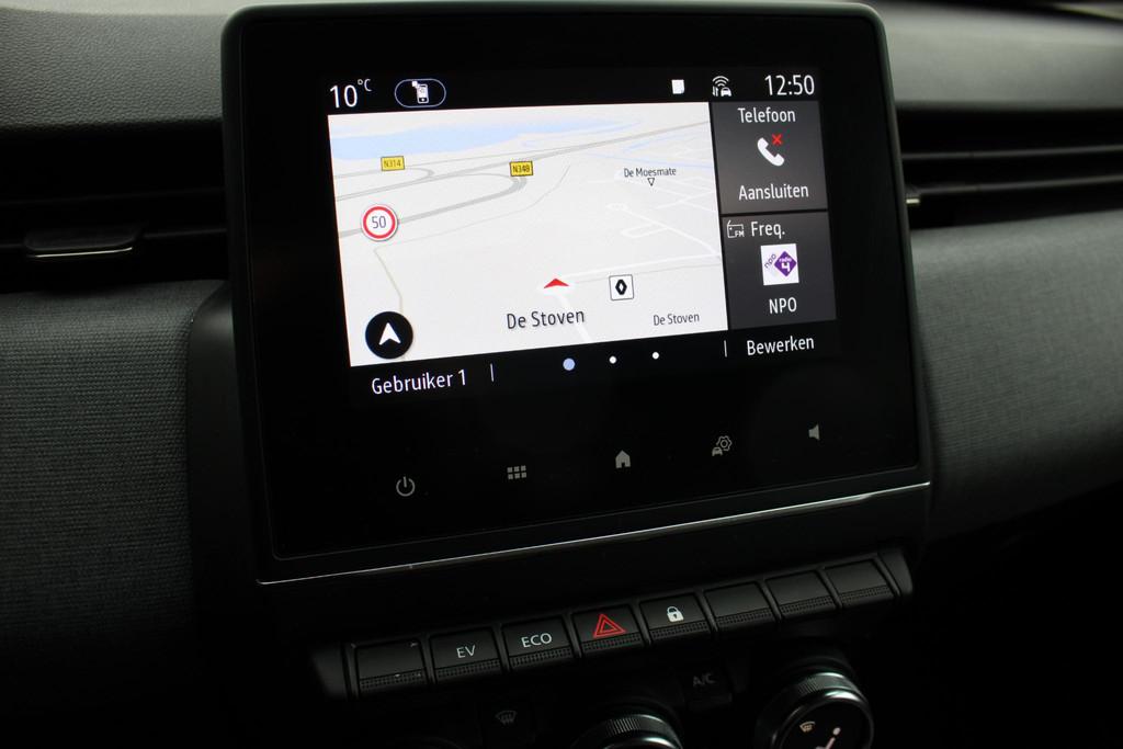 Renault Clio 1.6 E-Tech Full Hybrid 145 evolution | Navigati, Auto's, Gebruikt, Met garantie (alle), Blauw, Hybride Elektrisch/Benzine