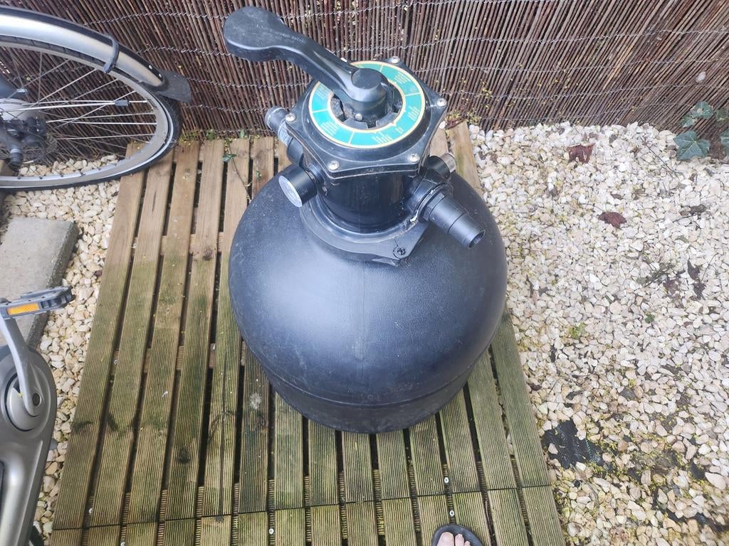 Krachtige Zandfilterinstallatie - Waterland XKP450E (9,5 $m^, Tuin en Terras, Waterpartijen en Fonteinen, Ophalen, Gebruikt, Waterornament