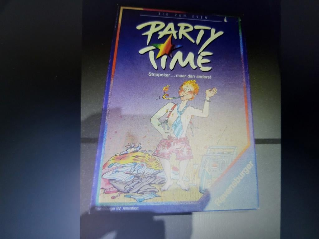Party Time: Strippoker... maar dan anders! Bordspel, Vijf spelers of meer, Ophalen of Verzenden, Gebruikt, Ravensburger