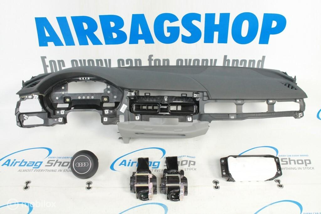 Airbag set - Dashboard 3 spaak licht grijs Audi A4 B9 8W, Auto-onderdelen, Gebruikt, Ophalen of Verzenden
