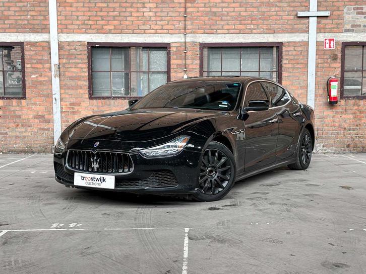 Maserati Ghibli 3.0 V6 350pk 2014, Auto's, Maserati, Bedrijf, Ghibli, Benzine, Sedan, Automaat, Gebruikt