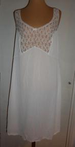 vintage onderjurk maat 52, Verzenden, Wit, Overige typen