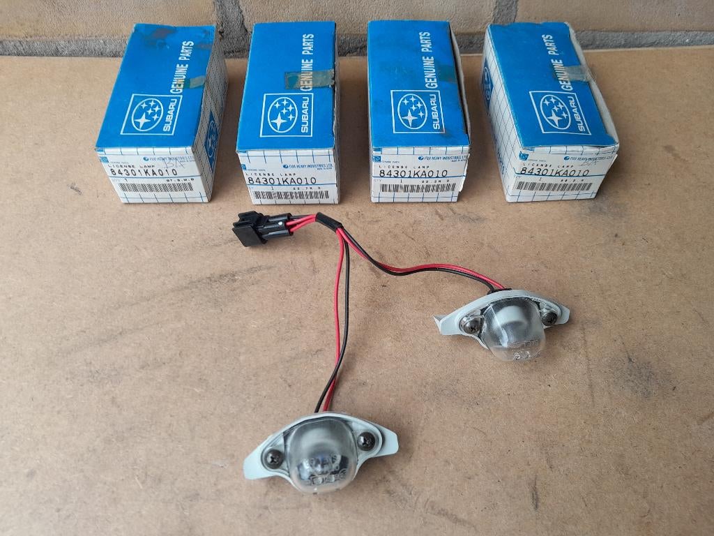 KENTEKEN VERLICHTING LAMPJES - SUBARU MINI JUMBO - Set van 2, Verzenden, Nieuw, Subaru