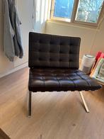 Bruine Barcelona Chair, Huis en Inrichting, Ophalen, Bruin, Nieuw, Leer