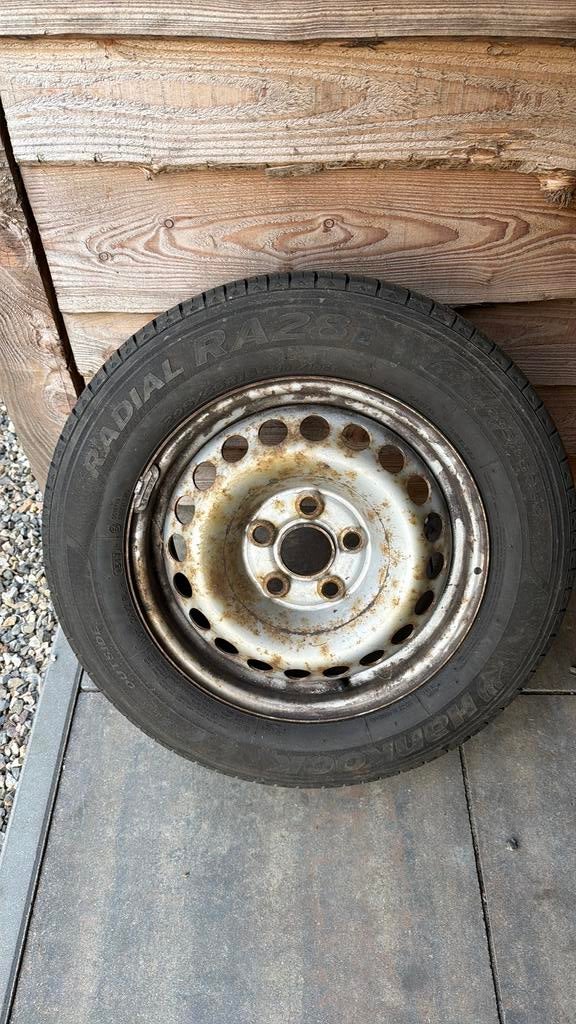 Reservewiel vw T5, Ophalen, Bestelwagen, 16 inch, Banden en Velgen