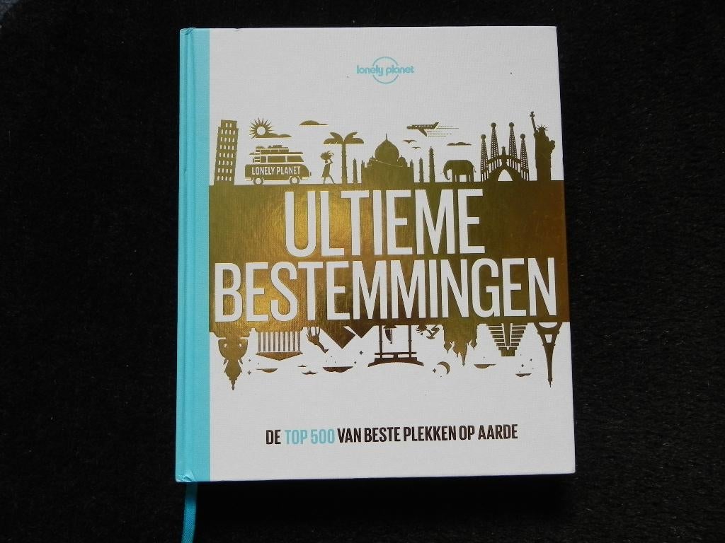 TE KOOP; BOEK ULTIME BESTEMMINGEN  + KAART, Ophalen, Zo goed als nieuw, Overige onderwerpen