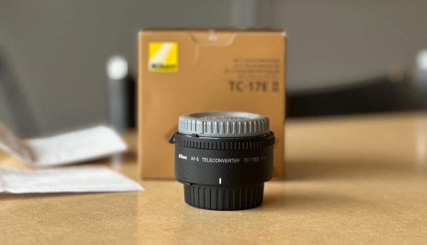 Nikon TC-17E II Teleconverter AF-S TC17, Audio, Tv en Foto, Fotografie | Fotostudio en Toebehoren, Zo goed als nieuw, Overige typen