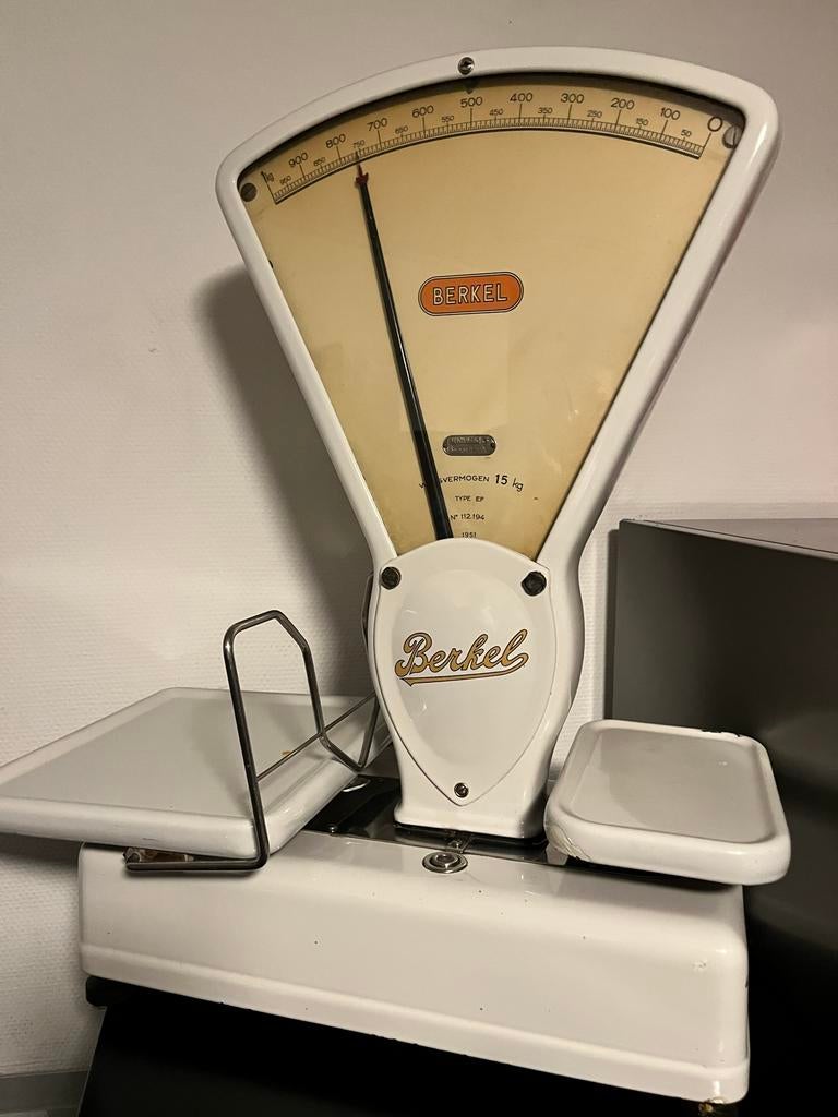 Vintage Berkel weegschaal - Prachtig keukenstuk, Ophalen