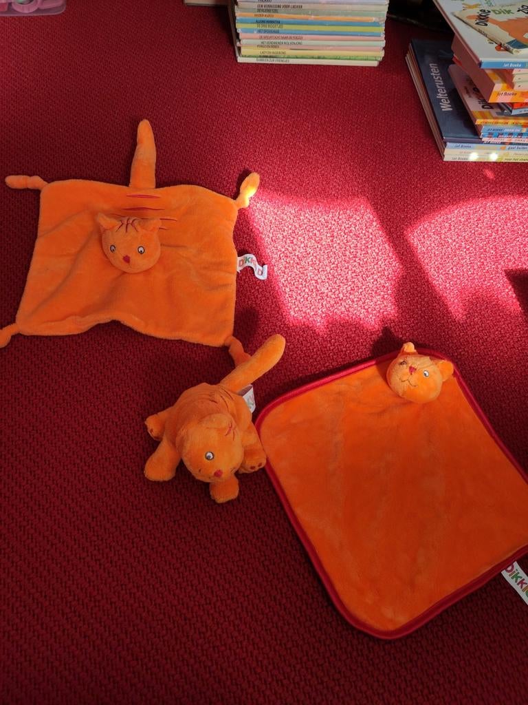 Dikkie Dik knuffeldoekje en knuffel, Ophalen of Verzenden, Zo goed als nieuw, Overige typen