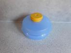 Tupperware Saladebox Blauw Saus Cup Geel, Huis en Inrichting, Ophalen of Verzenden, Zo goed als nieuw, Geel, Overige typen