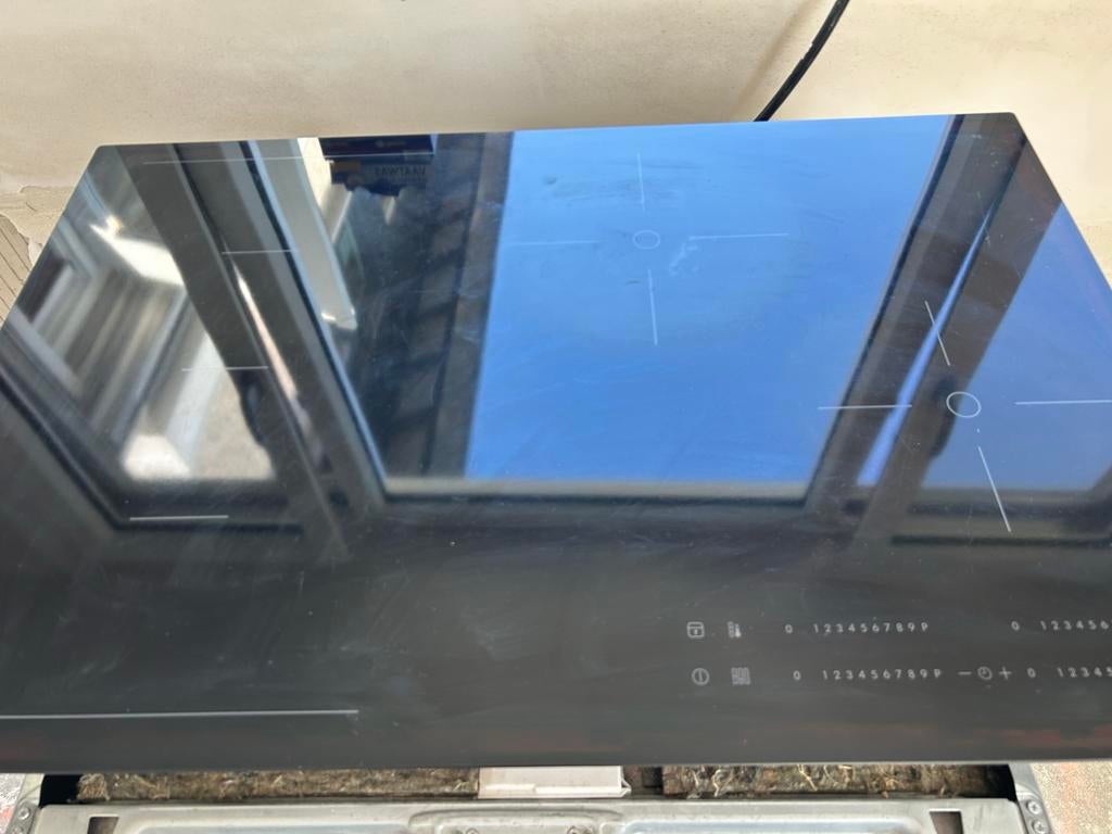 Ikea Inductiekookplaat 78x 52, Witgoed en Apparatuur, Kookplaten, Ophalen, Gebruikt, 4 kookzones, Inbouw