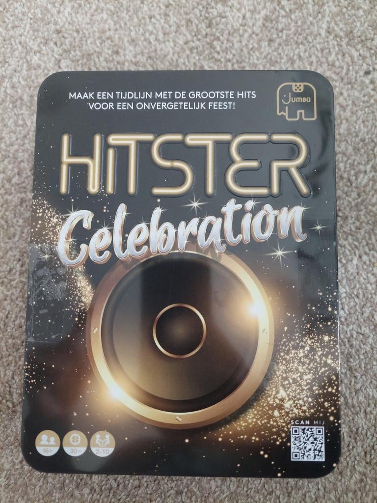 Hitster Celebration spel - Nieuwstaat!, Hobby en Vrije tijd, Gezelschapsspellen | Bordspellen, Vijf spelers of meer, Ophalen of Verzenden
