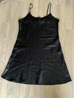 Donker blauwe Anni Rolfi silk dress maat L, Kleding | Dames, Ophalen of Verzenden, Zo goed als nieuw