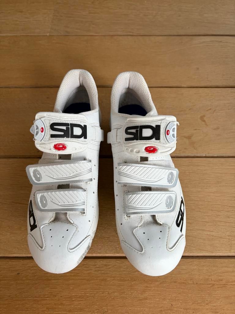 Sidi Alba Carbon Dames Racefietsschoenen Maat 42 Wit, Sport en Fitness, Wielrennen, Zo goed als nieuw, Schoenen, Ophalen of Verzenden