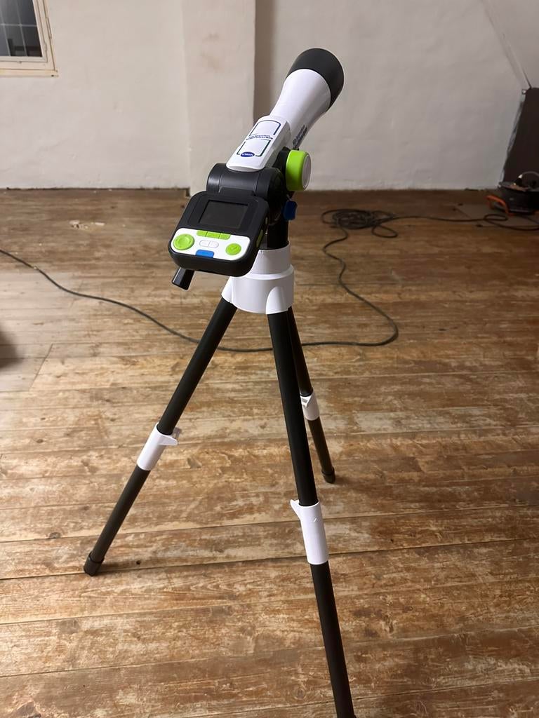 v-tech telescoop, Audio, Tv en Foto, Optische apparatuur | Telescopen, Ophalen of Verzenden, Zo goed als nieuw, Minder dan 80 mm