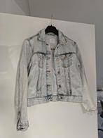 Spijker jas denim jacket bleached maat 42, Ophalen of Verzenden, Zo goed als nieuw, Maat 42/44 (L), Blauw