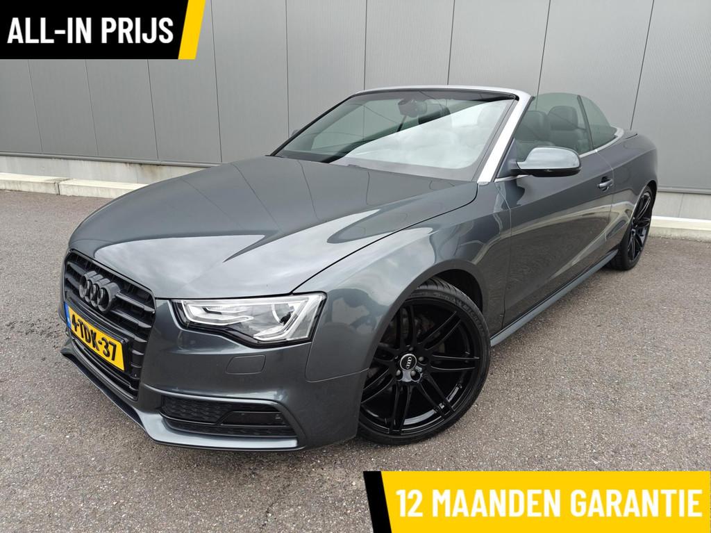 Audi A5 Cabriolet|NL Auto|S-Line|20inch|Leder|Stoelverwarmin, Euro 5, Gebruikt, 4 cilinders, Cabriolet
