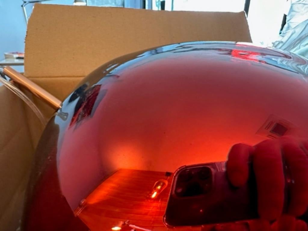 rode hanglamp geinspireerd op de melt van Tom Dixon, Ophalen, Nieuw, Design, Minder dan 50 cm