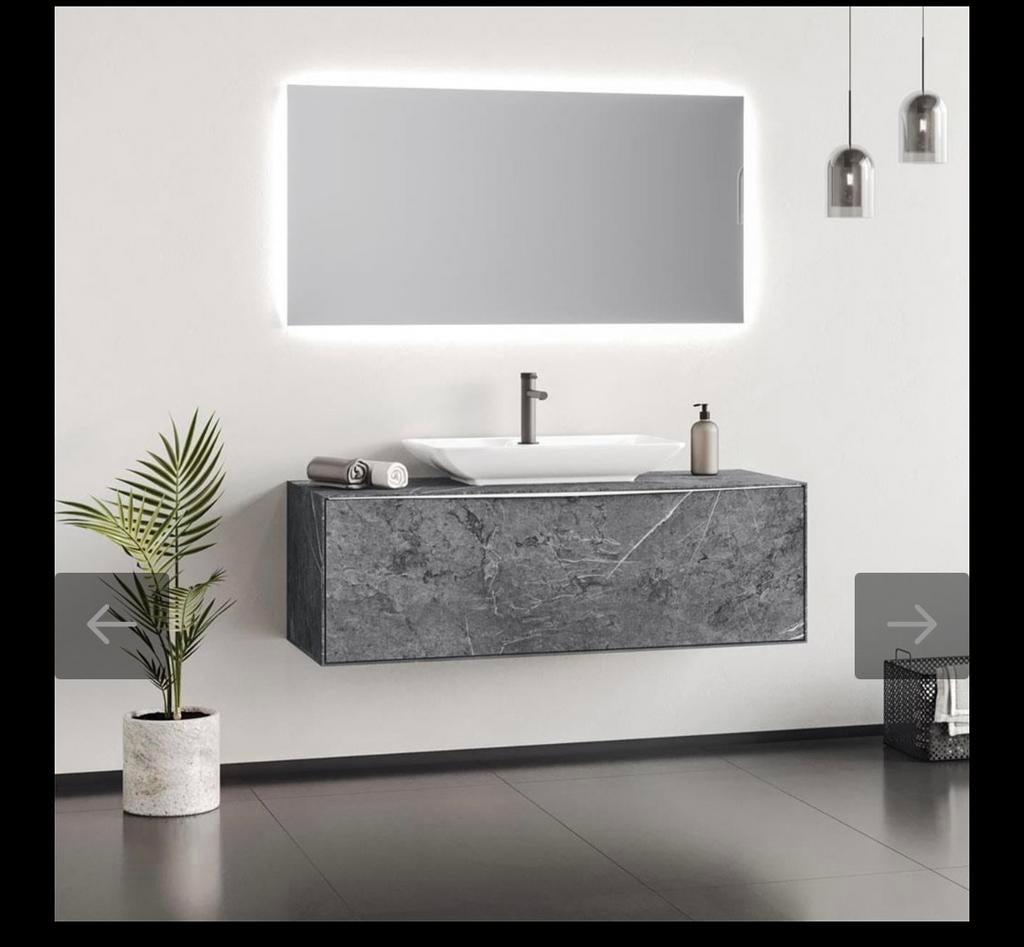 Badkamermeubel 100 cm, Huis en Inrichting, Badkamer | Badkamermeubels, Zo goed als nieuw, Minder dan 100 cm, 50 tot 100 cm, 25 tot 50 cm