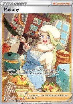 Melony #GG64 - CRZ -Crown Zenith, Hobby en Vrije tijd, Verzamelkaartspellen | Pokémon, Zo goed als nieuw, Verzenden