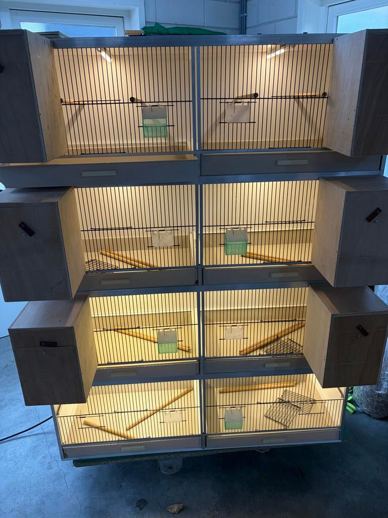 Kunststof Kweekkooi gebru, Dieren en Toebehoren, Vogels | Hokken en Kooien, Ophalen, Gebruikt, Kunststof, Broedkooi of Kweekkooi