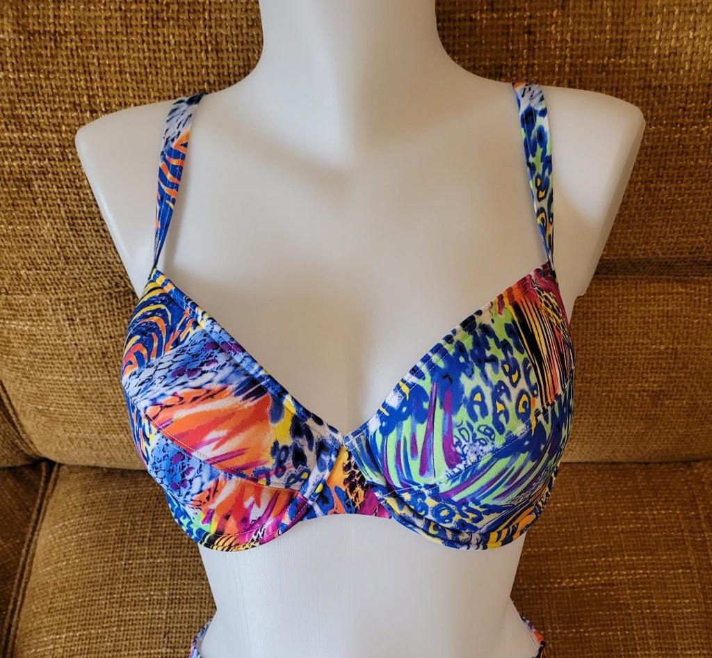 Beachwave bikini top  blauw maat 38 40 42 44 46 48, Kleding | Dames, Badmode en Zwemkleding, Ophalen of Verzenden, Nieuw, Blauw