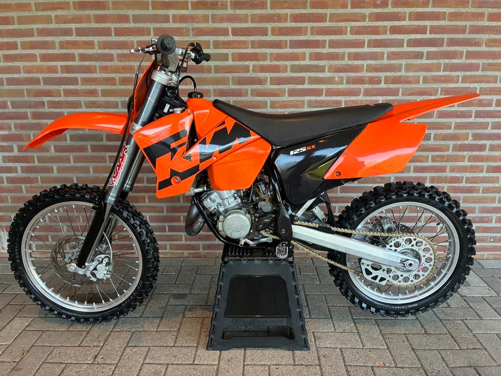 KTM SX 125 2002, Motoren, 1 cilinder, Gebruikt, Bedrijf, Crossmotor