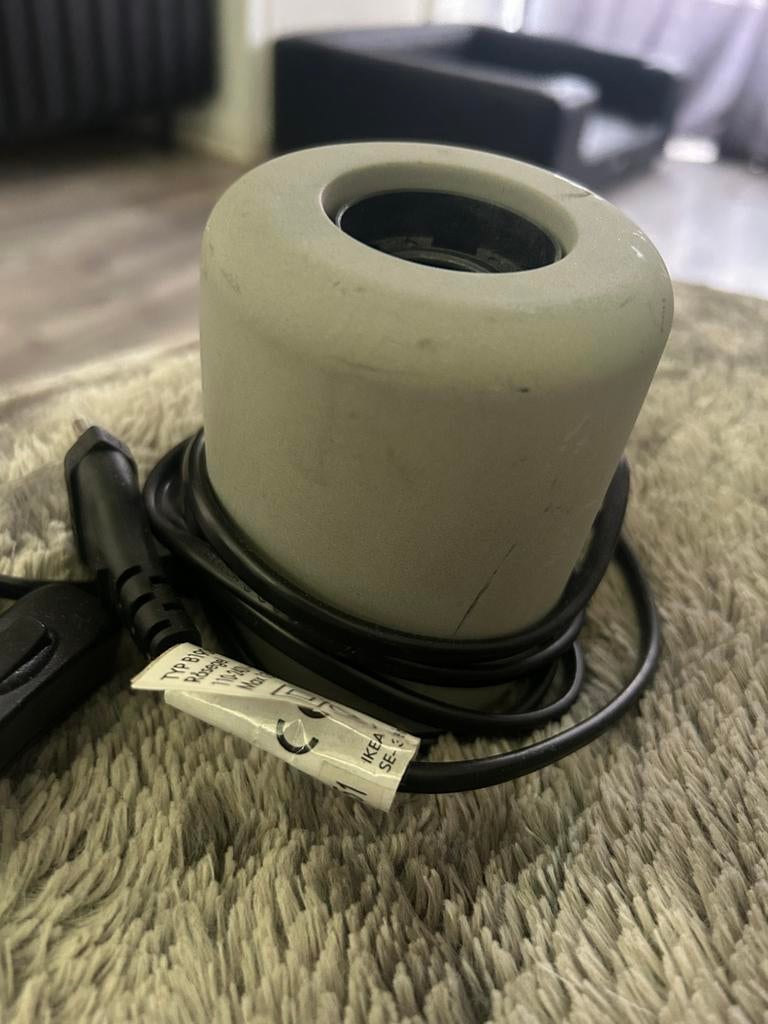 Tafellamp ikea, Ophalen of Verzenden, Gebruikt, Minder dan 50 cm